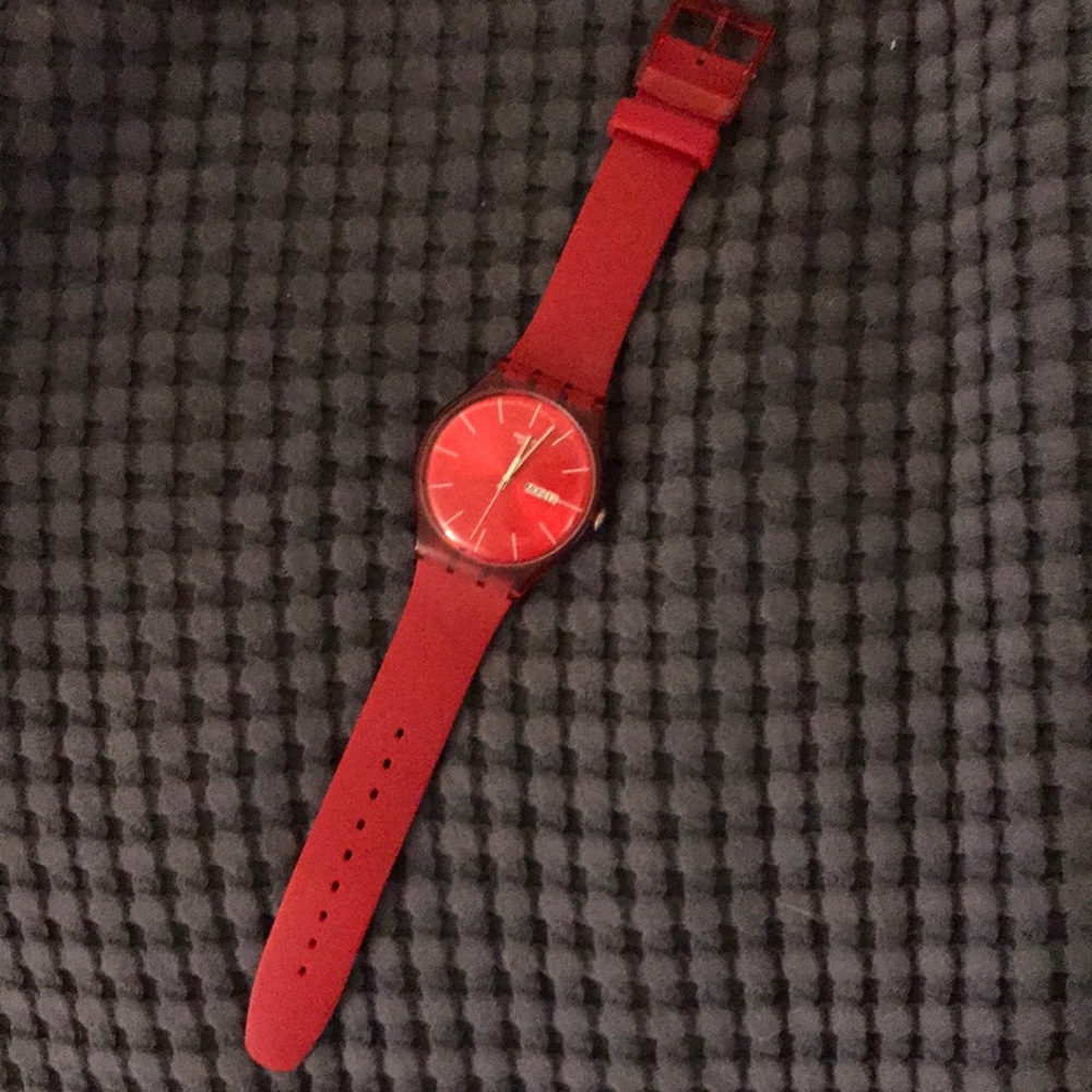 Red swatch needs batteries